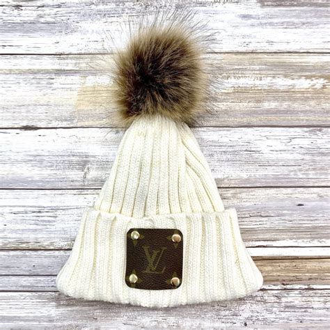 louis vuitton hat with pom pom|Women's Designer Hats and Gloves .